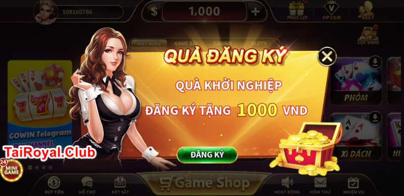 Trải nghiệm hấp dẫn tại cổng game Royal Club